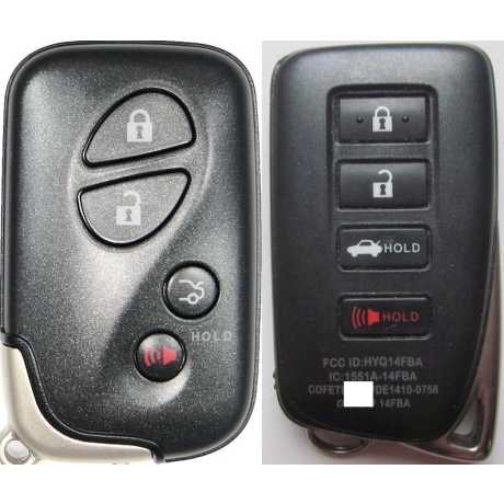 Lexus Smart Key Reset (Renew)