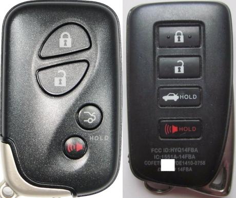 Lexus Smart Key Reset (Renew)