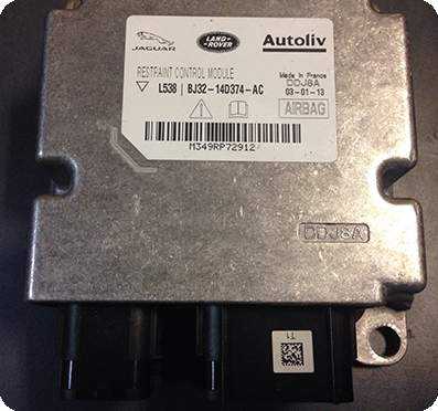 Jaguar XF/XK (X150, X250) Airbag, SRS  