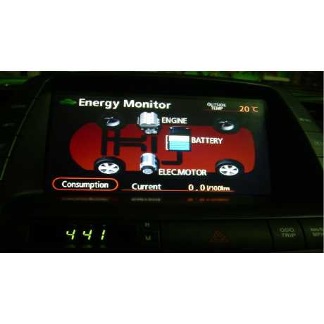 Toyota Prius climate+dash (USA->EU)