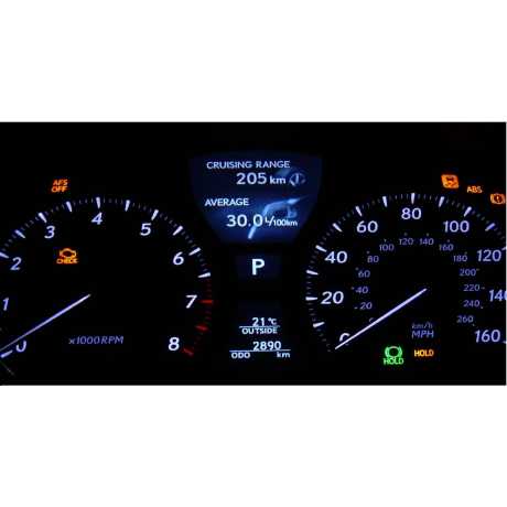 Lexus dashboard, climate (USA -> EU) 