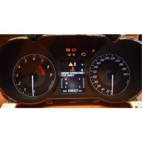Mitsubishi dashboard, USA -> EU (Lancer Evo X)