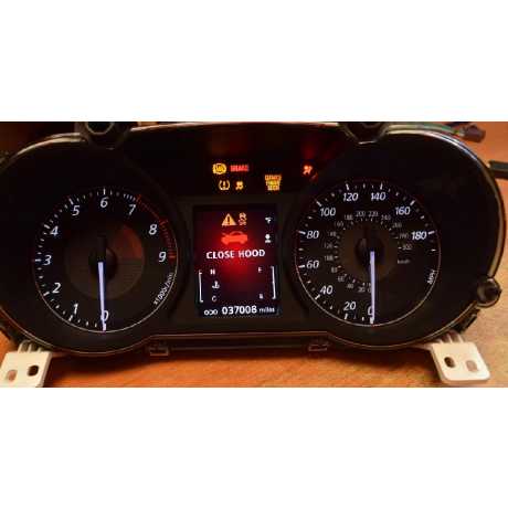 Mitsubishi dashboard, USA -> EU (Lancer Evo X)