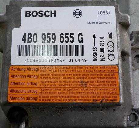 Audi SRS (AIRBAG)